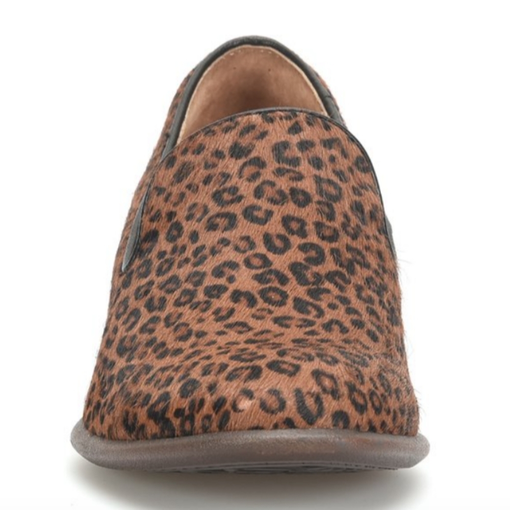 Severna Cow Hair Animal Leopard Print SOFFT Shoes New Flats Loafers Leather 6 M - Picture 5 of 7